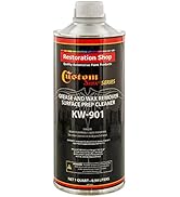 Custom Shop Restoration KW901 - Automotive Grease and Wax Remover Surface Prep Cleaner for Before...
