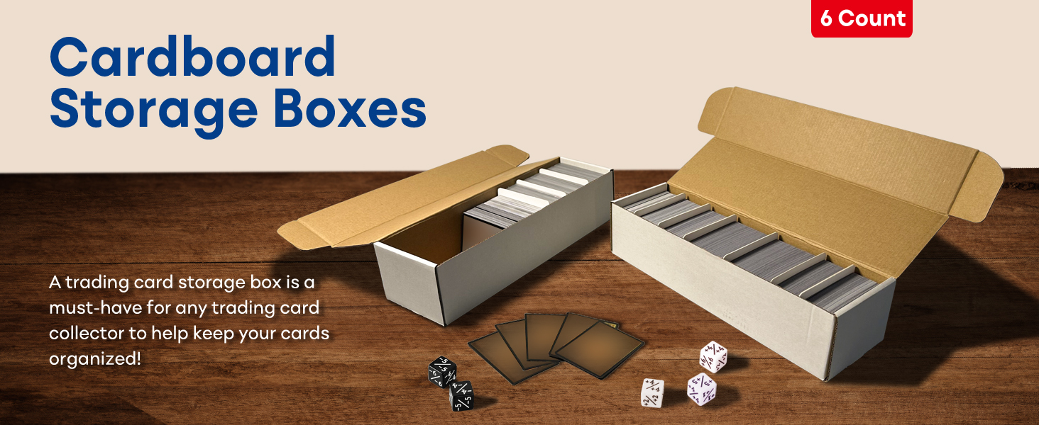 cardboard storage box