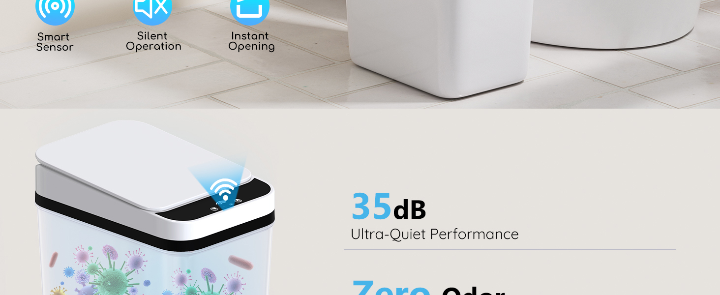 bathroom trash can