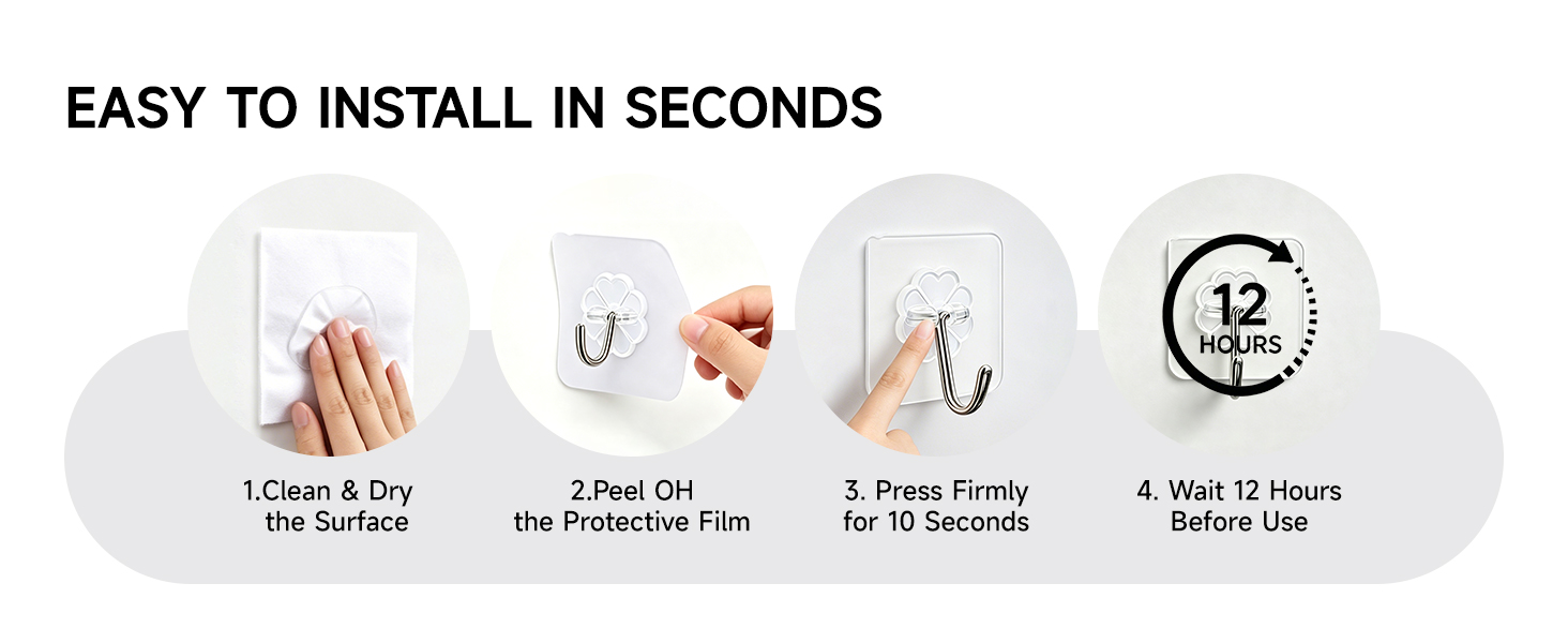EASY TO INSTALL IN SECONDS
