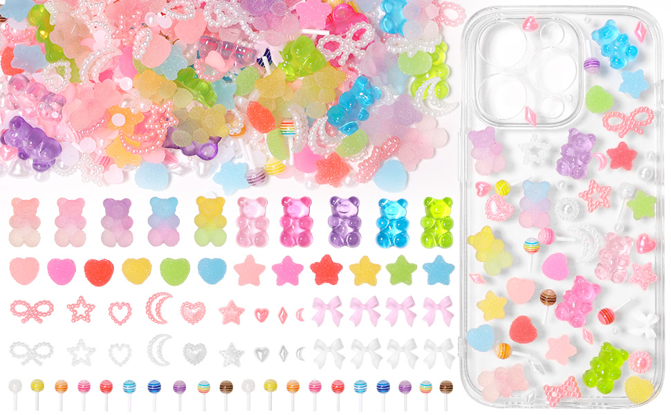 Candy Junk Case Charms