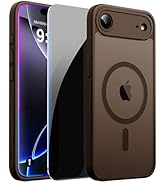 LWLFEKA for iPhone 17 Air Case with Privacy Screen Protectors &amp; Camera Protector Cover, Compatibl...