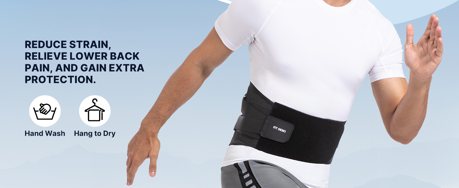 Reduce strain, relieve lower back pain, and gain extra protection