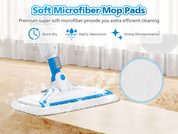 bissel 1940 steam mop pads
