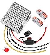 48V to 12V Converter: 120W 10A Step Down Power Supply with Fuse 48V 36V to 12V Converter Voltage ...