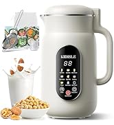 KIDISLE Nut Milk Maker Machine 51oz, 10-in-1 Soup Maker with 140? Heating &amp; 8H Keep Warm, Touch S...