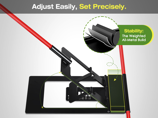 golf alignment sticks
