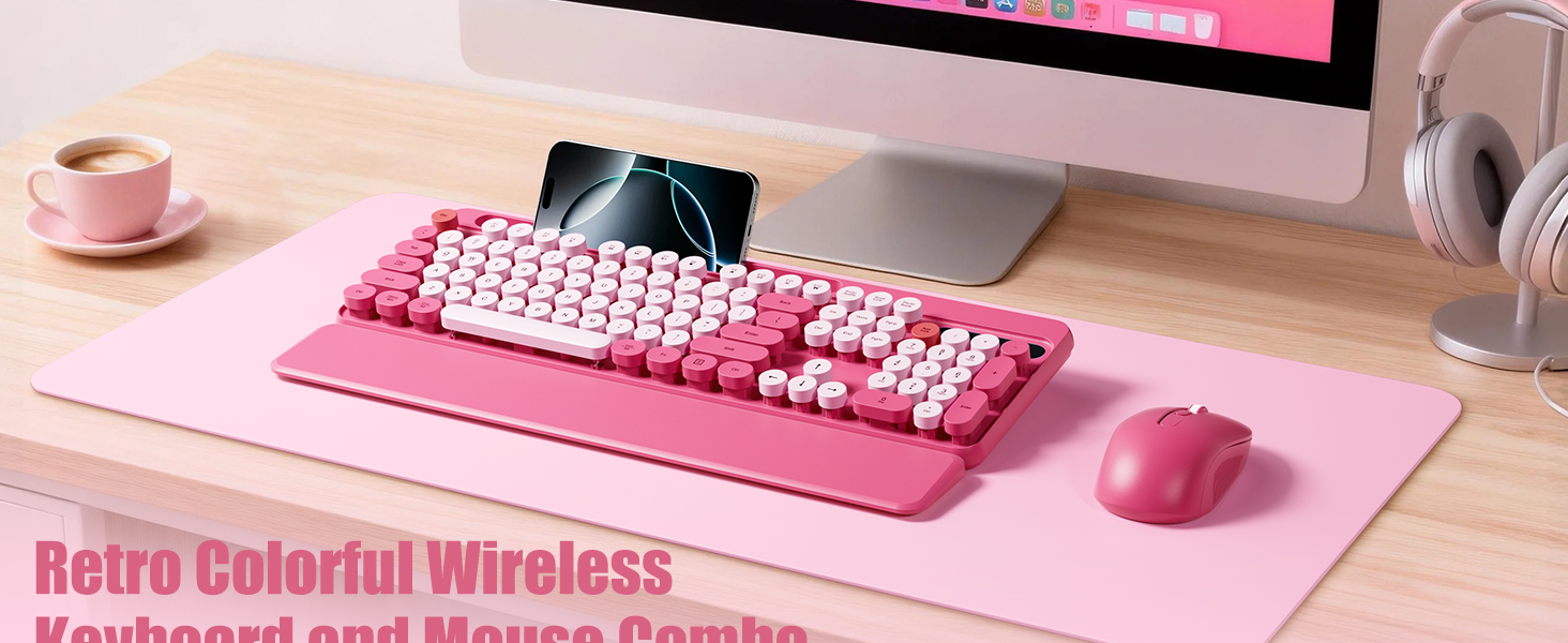 pink keyboard