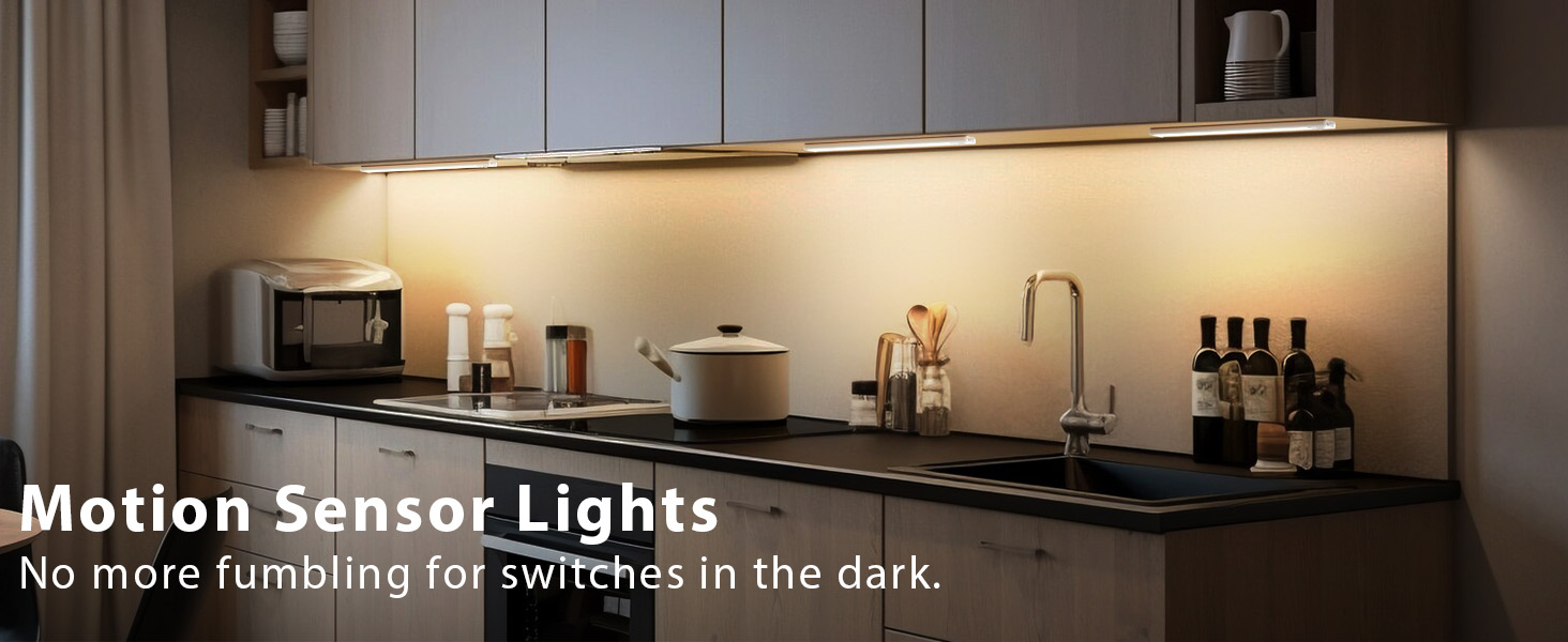 motion activated under cabinet lights