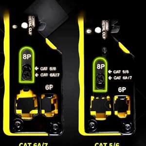 Cat5/Cat6/Cat7 Converting Screw Crimping