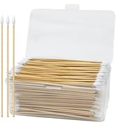1000/500Pcs Gun Cleaning Swabs, Precision Pistol Cleaning Swabs Durable Stem, 6 Inch Pointed Gun ...