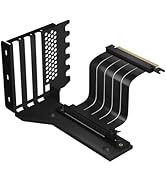 GLOTRENDS 3-Slot GPU Support Bracket with 150mm PCIe 4.0 Riser Cable for GPU Vertical Mount, Comp...