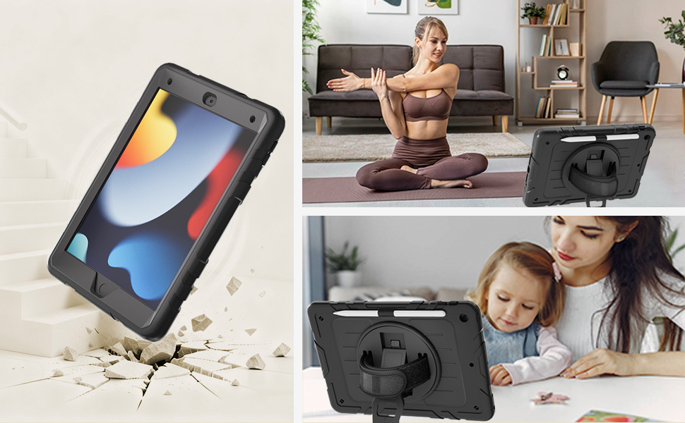 PZJI Case for iPad 9th/8th/7th Generation 10.2 inch