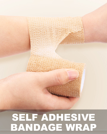 self adhesive bandage wrap