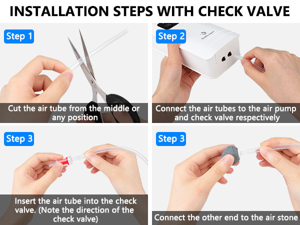 battery powered aquarium air pump