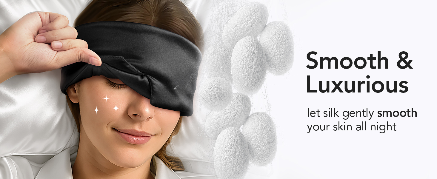 silk eye mask no sleep lines
