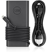 PULINA 130W USB C Laptop Charger for Dell XPS 15 17 9575 9500 9510 9520 9530 9700 9710 9720, Prec...