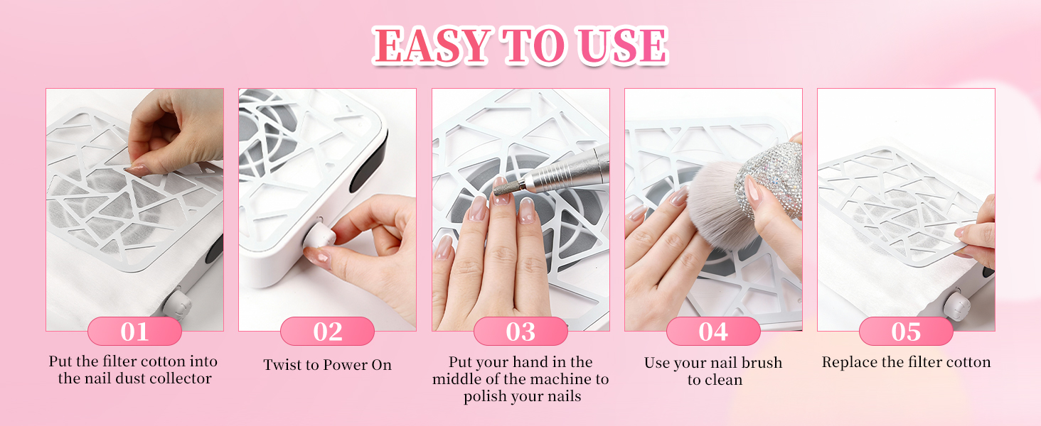 dust collector nail tech