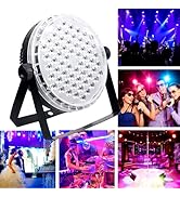 Stage Lighting System, 90W RGB LED, 60 LEDs, DMX Control, Sound Activated Modes, Mobile Party Ent...