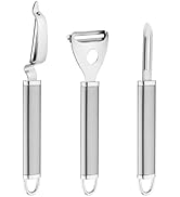Vegetable Peeler Stainless Steel for kitchen, HIFIND Y-Shaped and I-Shaped Peelers Apple, Fruit, ...