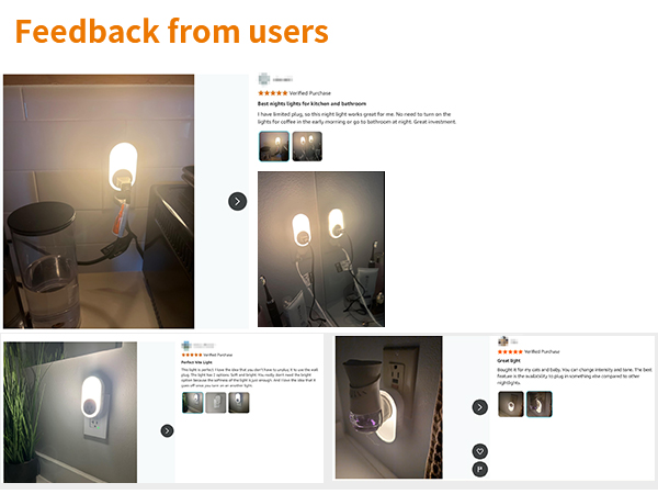 Practical night lights