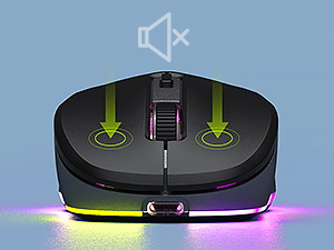 light up quiet mouse
