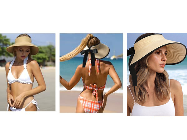 straw visor