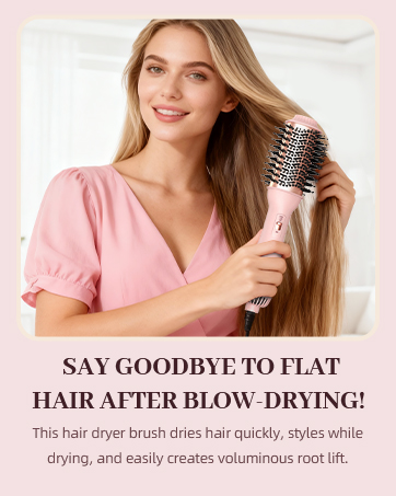 blowout brush hair dryer