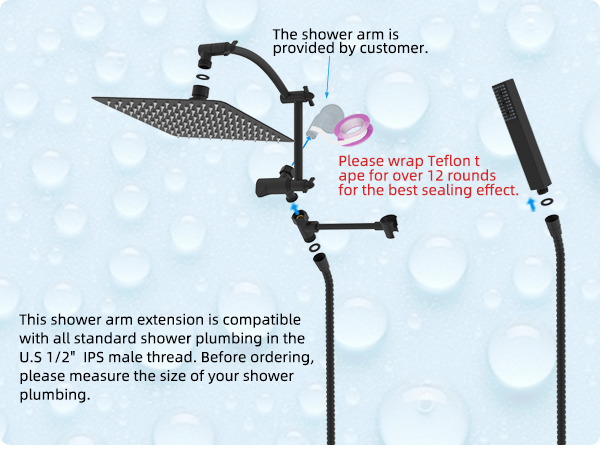 rain shower head