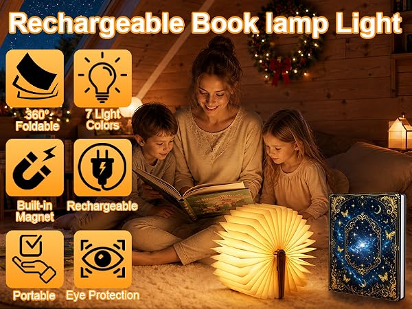 book lamp