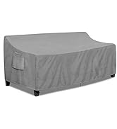PureFit Outdoor Couch Cover Waterproof Patio Sofa Furniture Covers, 3-Seater Outdoor Cover with A...