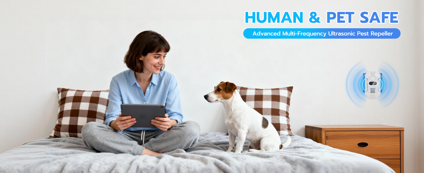 Ultrasonic Mouse Rodent Repellent Indoor