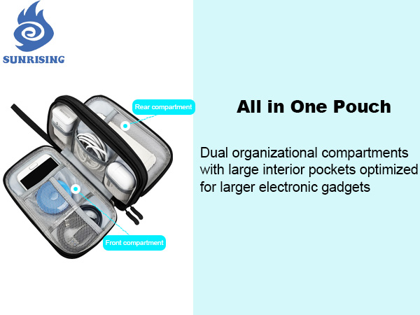 travel cord organizer case