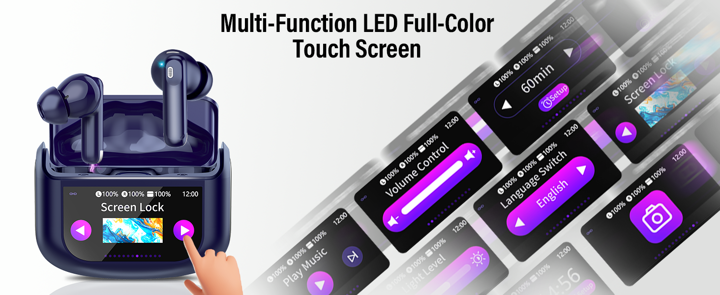 Touch Screen Ear Buds