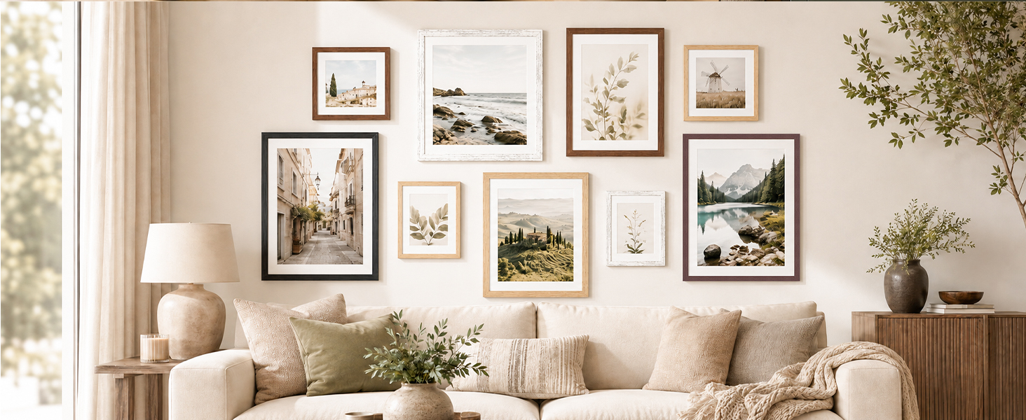 picture frame living room