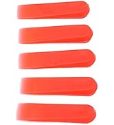 Oumefar 1000Pcs Tile Leveling System Tiles Leveler Spacers, Tile Leveling Wedges 0.2inch Red Wear...