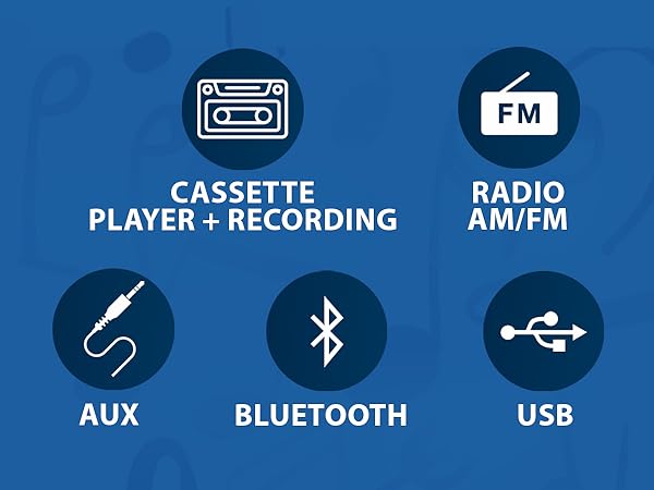 audio bluetooth boombox casate casette casset cassete cassette connection deck esposo game headphone