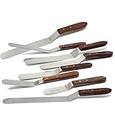 A2Z- Offset Cake Icing Spatula Professional Quality Stainless Steel Baker's Cake Decorating Frost...