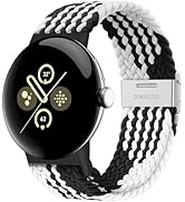 Eiavike Stretchy Braided Bands Compatible with Google Pixel Watch/Pixel Watch 2, Adjustable Elast...