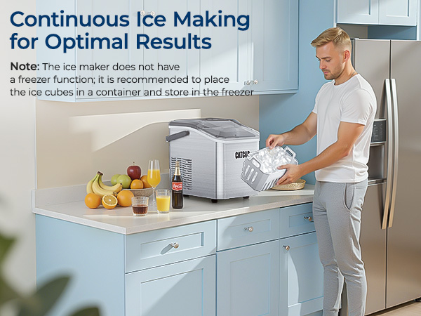 Continuous Ice Making for Optimal Results