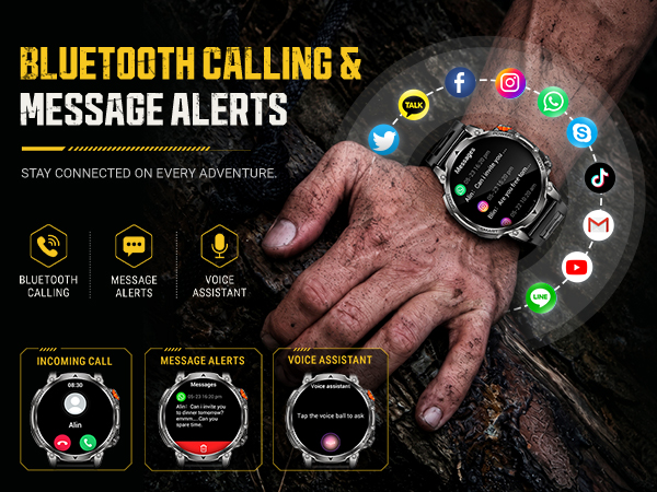 military smart watch