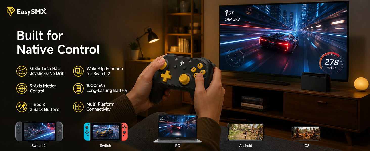 wake up controller for switch 2