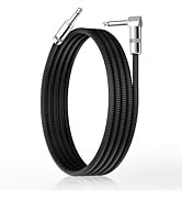 GOGHOST Short Guitar Cables 6.6FT, Amp Chord Electric Bass Amp Cord Braided, TS 1/4 Quarter Inch ...