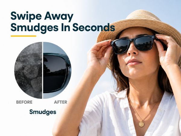 Wipe away smudges