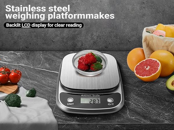 Stainless Steel Food Kitchen Scale