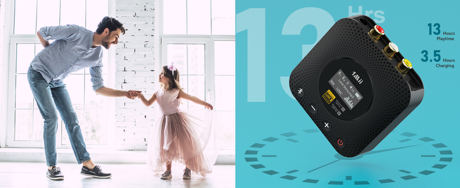 1Mii B06HD+ Hi-Res LDAC Bluetooth Receiver