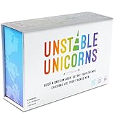 Unstable Games - Unstable Unicorns Base Game - Competitive Award-Winning Card Game For Kids, Teen...