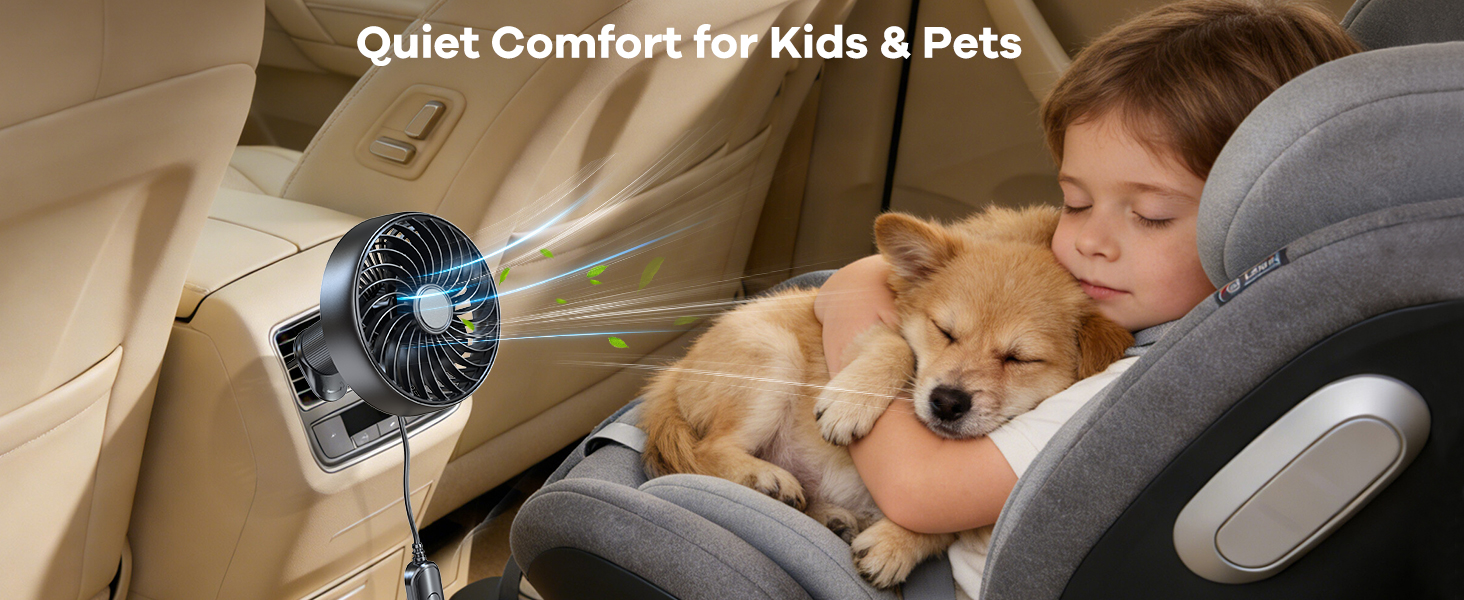 car fans that blow cold air