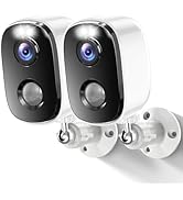 Mysight Security Cameras Wireless Outdoor, Battery Powered 2K Color Night Vision, WiFi Cameras fo...