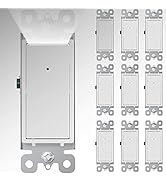 SOZULAMP Night Light Wall Switch,Combination Electrical Light Switch Nightligh-Dusk to Dawn Senso...